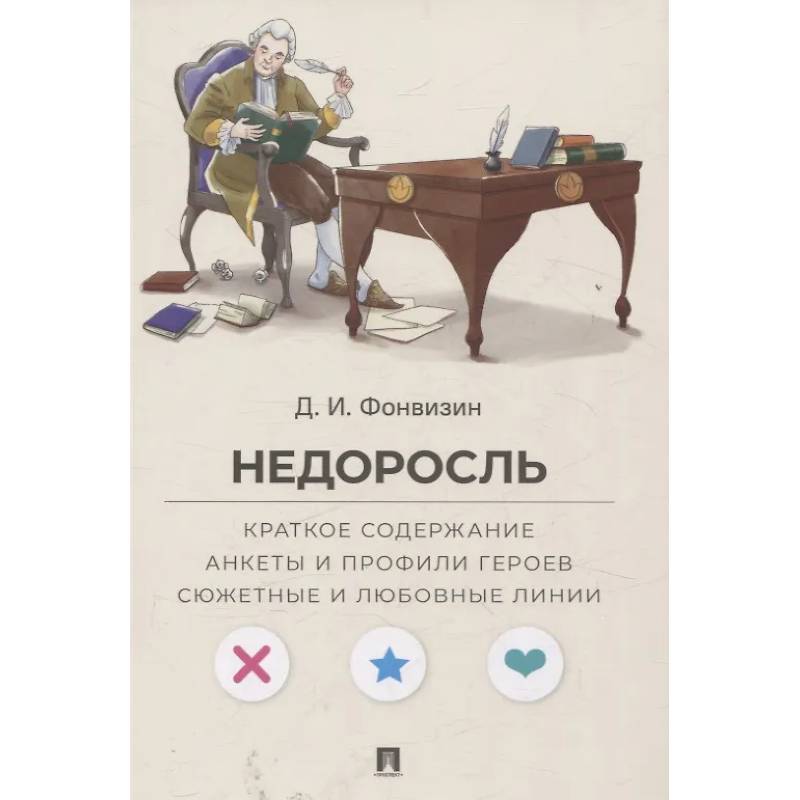Недоросль. Краткое содержание. Анкеты и профили героев. Сюжетные и любовные линии