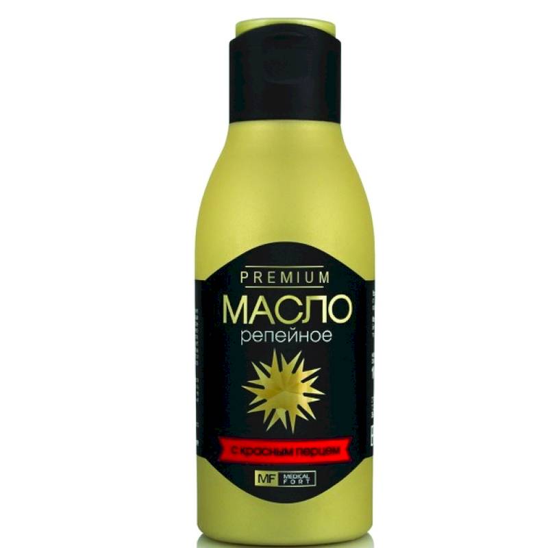 MF Premium Масло репейное с красным перцем , 100 + 10 мл