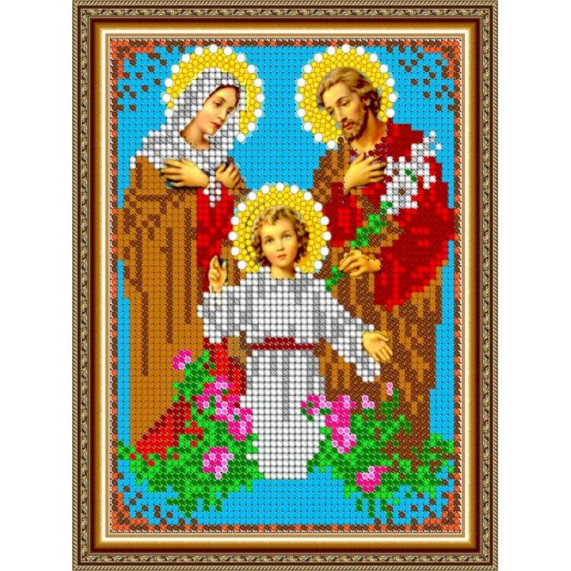 Набор для вышивания бисером 8351М «Святая Семья»