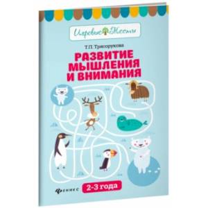 Развитие мышления и внимания. 2-3 года