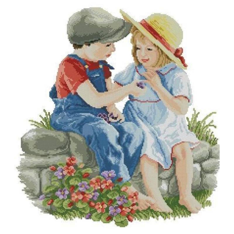 Набор для вышивания крестом № S8089 64x62см