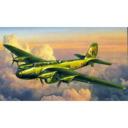 7264. Советский дальний бомбардировщик 'Пе-8'