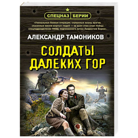 Боевики, военные, книга Солдаты далеких гор купить по скидке
