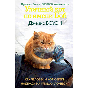 Уличный кот по имени Боб. Как человек и кот обрели надежду на улицах Лондона