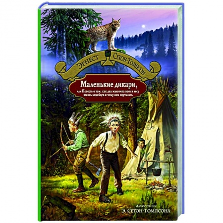 Зарубежная приключенческая литература, книга Маленькие дикари, или Повесть о том, как два мальчика вели в лесу жизнь индейцев купить по скидке