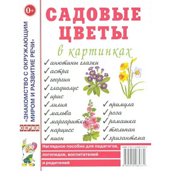Садовые цветы в картинках