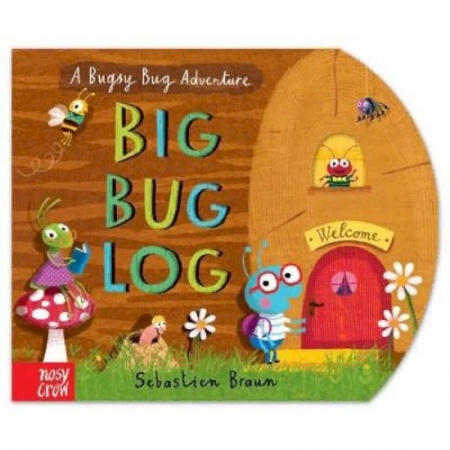 Литература на иностранном языке для детей, книга The Big Bug Log купить по скидке