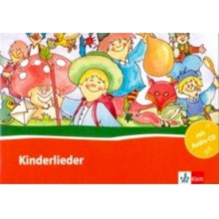 Билингвы и книги на иностранных языках, книга Kinderlieder + CD купить по скидке