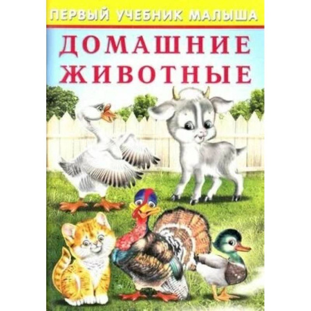 Знакомство с миром, развитие малыша, книга Домашние животные купить по скидке