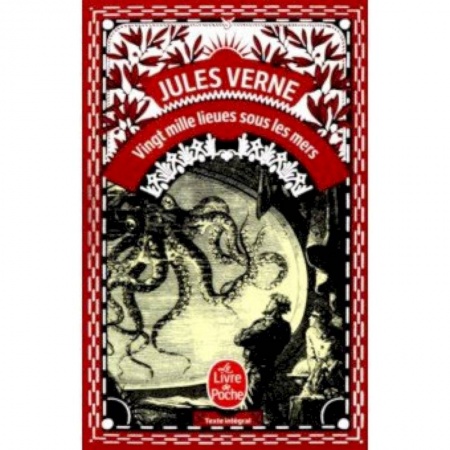 Домашнее чтение на французском языке, книга Vingt mille lieues sous les mers купить по скидке