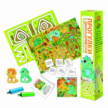 Игра 'Прогулки с динозавриками'